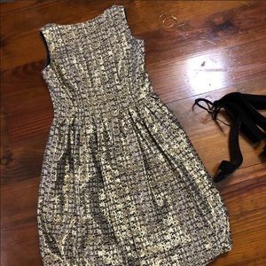 - Maggy London Golden Dress